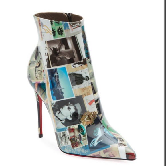 Christian Louboutin So Kate Collage Patent Booties - Picture 3 of 11